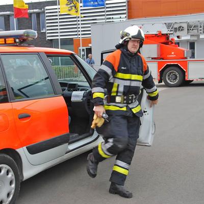 Opendeurdag — foto 12 door Paul Van Der Rasieren, vrijwillig brandweerman Oudenaarde