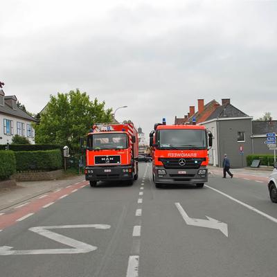 Tractor Ongeval 2013 (1 januari 2013) — foto 6 door Paul Van Der Rasieren, vrijwillig brandweerman Oudenaarde