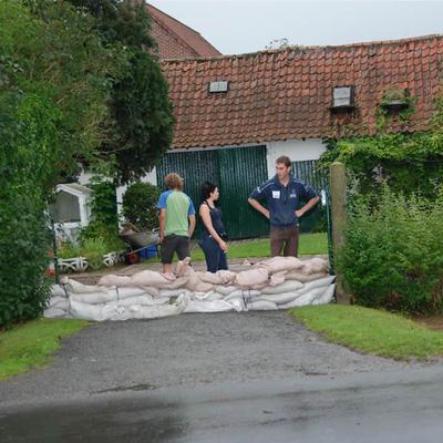 Wateroverlast 5 Juli 2012 (1 januari 2012) — foto 2 door Paul Van Der Rasieren, vrijwillig brandweerman Oudenaarde