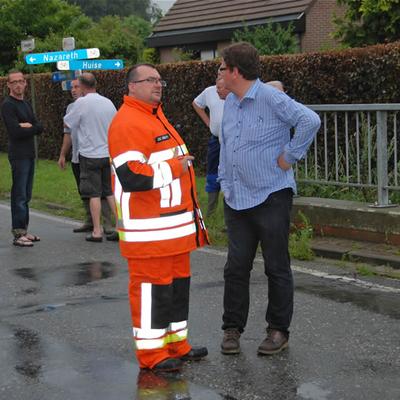 Wateroverlast 5 Juli 2012 (1 januari 2012) — foto 9 door Paul Van Der Rasieren, vrijwillig brandweerman Oudenaarde