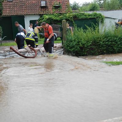 Wateroverlast 5 Juli 2012 (1 januari 2012) — foto 12 door Paul Van Der Rasieren, vrijwillig brandweerman Oudenaarde
