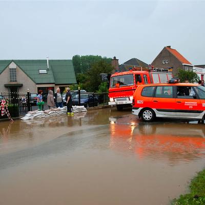 Wateroverlast 5 Juli 2012 (1 januari 2012) — foto 19 door Paul Van Der Rasieren, vrijwillig brandweerman Oudenaarde
