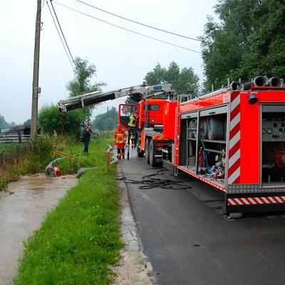 Wateroverlast 5 Juli 2012 (1 januari 2012) — foto 24 door Paul Van Der Rasieren, vrijwillig brandweerman Oudenaarde