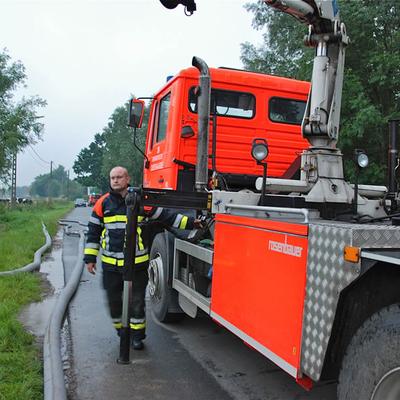 Wateroverlast 5 Juli 2012 (1 januari 2012) — foto 25 door Paul Van Der Rasieren, vrijwillig brandweerman Oudenaarde