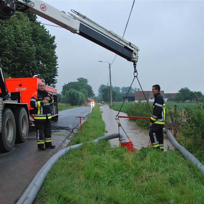 Wateroverlast 5 Juli 2012 (1 januari 2012) — foto 26 door Paul Van Der Rasieren, vrijwillig brandweerman Oudenaarde