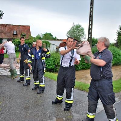 Wateroverlast 5 Juli 2012 (1 januari 2012) — foto 29 door Paul Van Der Rasieren, vrijwillig brandweerman Oudenaarde