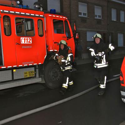 Woningbrand 4 Juni 2012 (1 januari 2012) — foto 24 door Paul Van Der Rasieren, vrijwillig brandweerman Oudenaarde