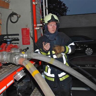 Woningbrand 4 Juni 2012 (1 januari 2012) — foto 26 door Paul Van Der Rasieren, vrijwillig brandweerman Oudenaarde