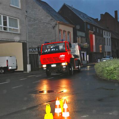 Woningbrand 4 Juni 2012 (1 januari 2012) — foto 38 door Paul Van Der Rasieren, vrijwillig brandweerman Oudenaarde