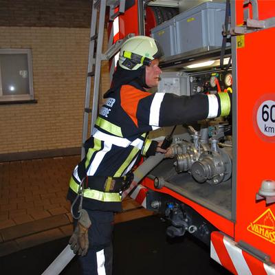 Woningbrand 4 Juni 2012 (1 januari 2012) — foto 62 door Paul Van Der Rasieren, vrijwillig brandweerman Oudenaarde
