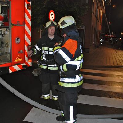 Woningbrand 4 Juni 2012 (1 januari 2012) — foto 63 door Paul Van Der Rasieren, vrijwillig brandweerman Oudenaarde