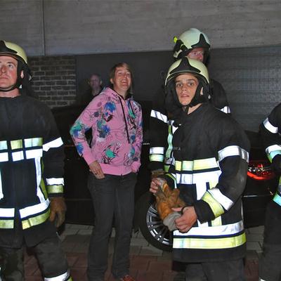 Woningbrand 4 Juni 2012 (1 januari 2012) — foto 68 door Paul Van Der Rasieren, vrijwillig brandweerman Oudenaarde