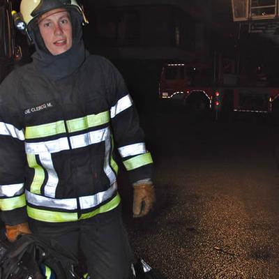 Woningbrand 4 Juni 2012 (1 januari 2012) — foto 78 door Paul Van Der Rasieren, vrijwillig brandweerman Oudenaarde